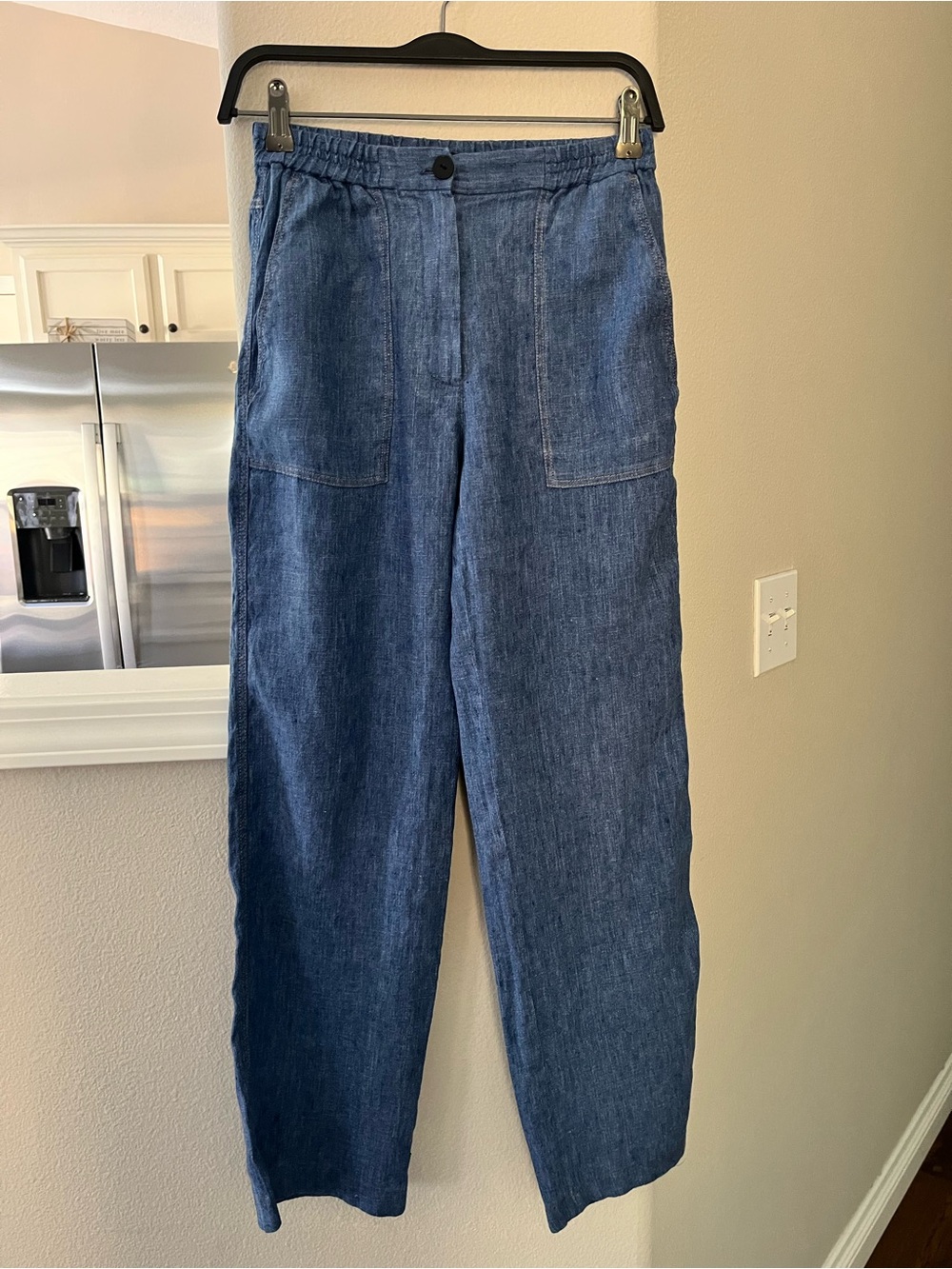 Massimo Dutti Casual Blue  Pants